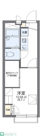 レオパレスアクシスIIの物件間取画像